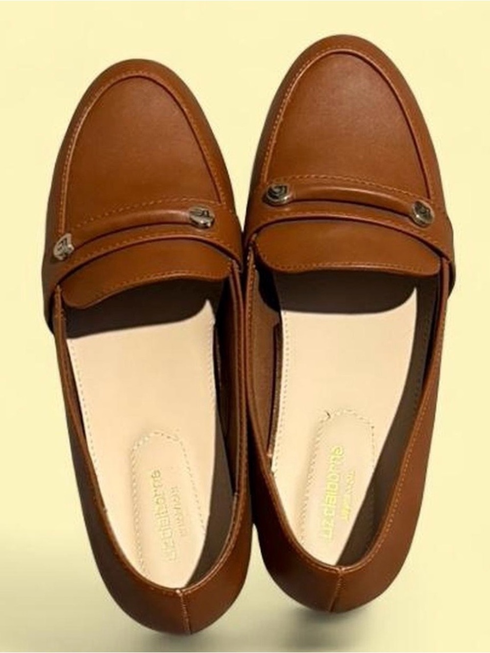 Liz Claiborne Brown Leather Penny Loafers